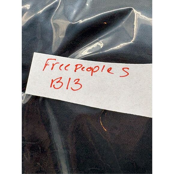 Free People Cardigan Sweater Women‎ Small Black Lace Witchy Fairycore Goth - Picture 10 of 10